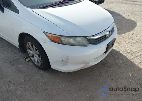 2012 Honda Civic Lx из США, поврежденный, VIN 2HGFB2F54CH589364